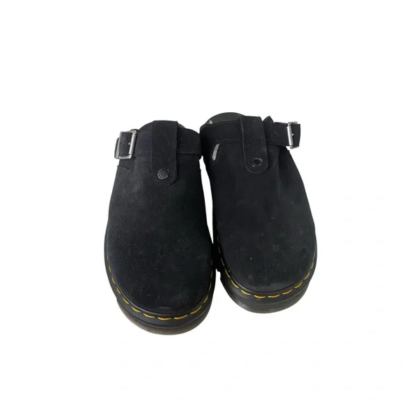 DR. Marten's Zebzag Suede Slingback Platform Mule I Size: 10 - Picture 3 of 9